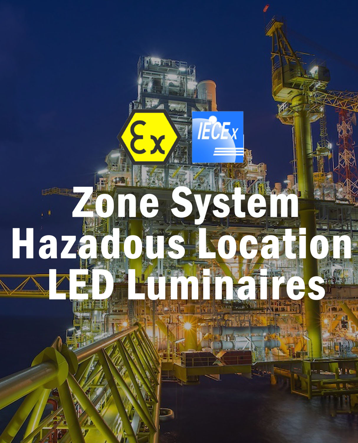 وحدات إنارة LED من ATEX Zone 1