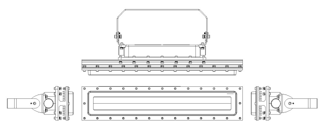 0.6M خطي الإضاءة الموقع الخطي