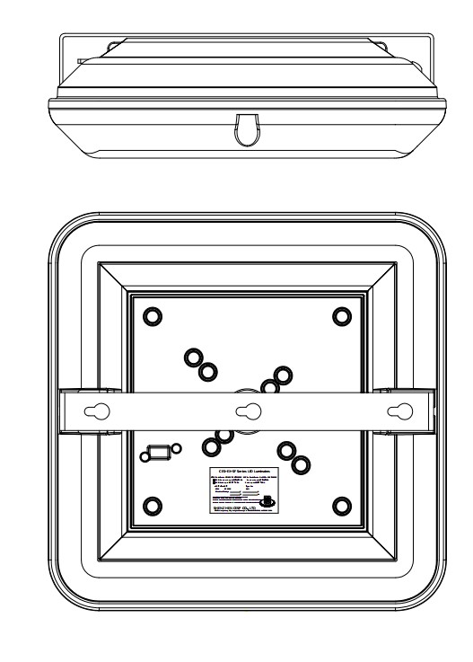 مصباح مقاوم للانفجار أدى إلى مربع