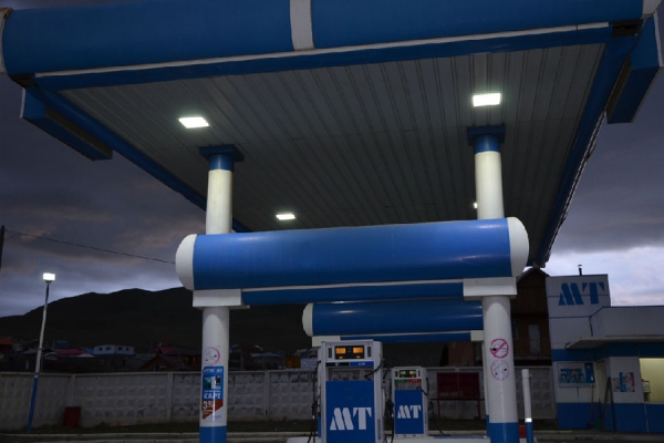 مصابيح LED مقاومة للانفجار لمحطة وقود MT