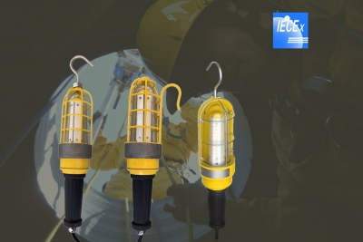 مصباح يدوي مقاوم للانفجار LED