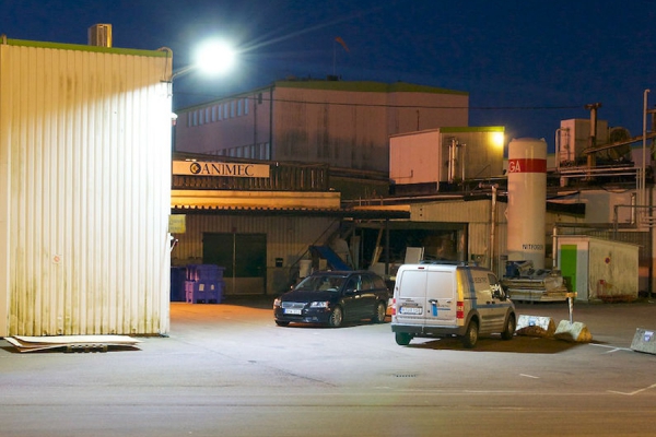 ANMFC DOCK في السويد - أضواء مقاومة للانفجار